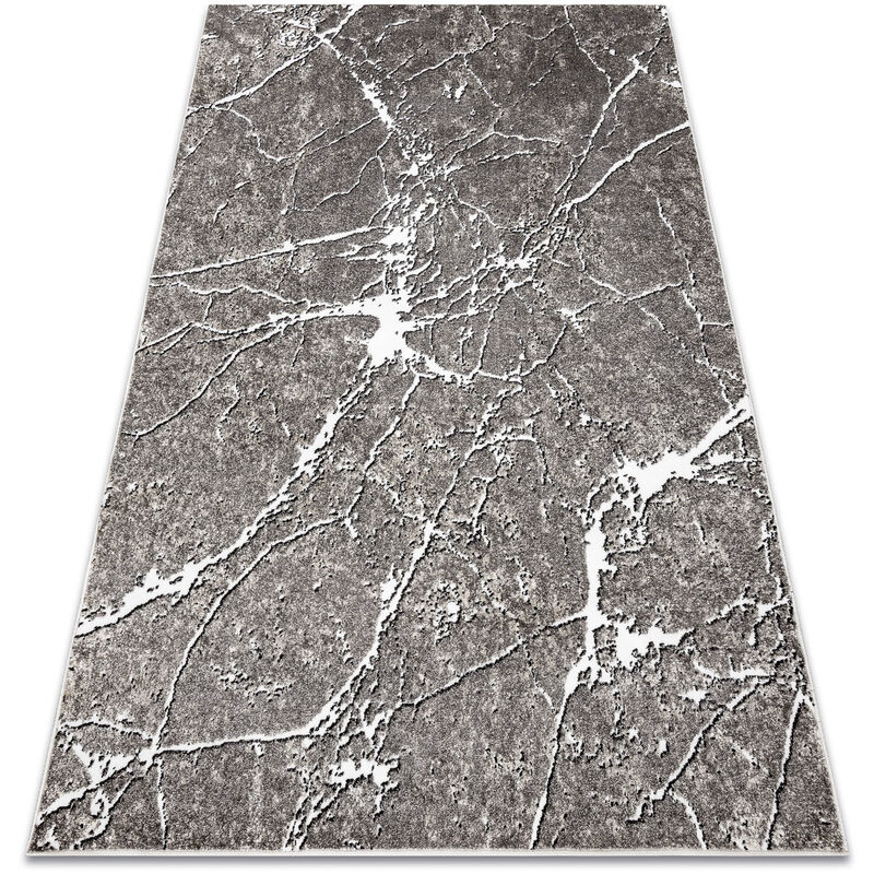 Rugsx - Carpet mateo 8036/944 Modern marble - structural grey / beige grey 120x170 cm
