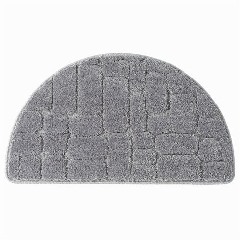 Carpet Microfiber Comfortable Semi Round Absorbent Floor Mat Door Pad for Kitchen