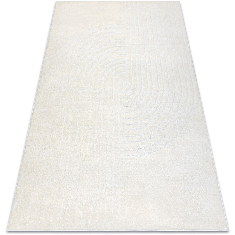 Rugsx Carpet mode 8587 geometric cream beige 80x150 cm