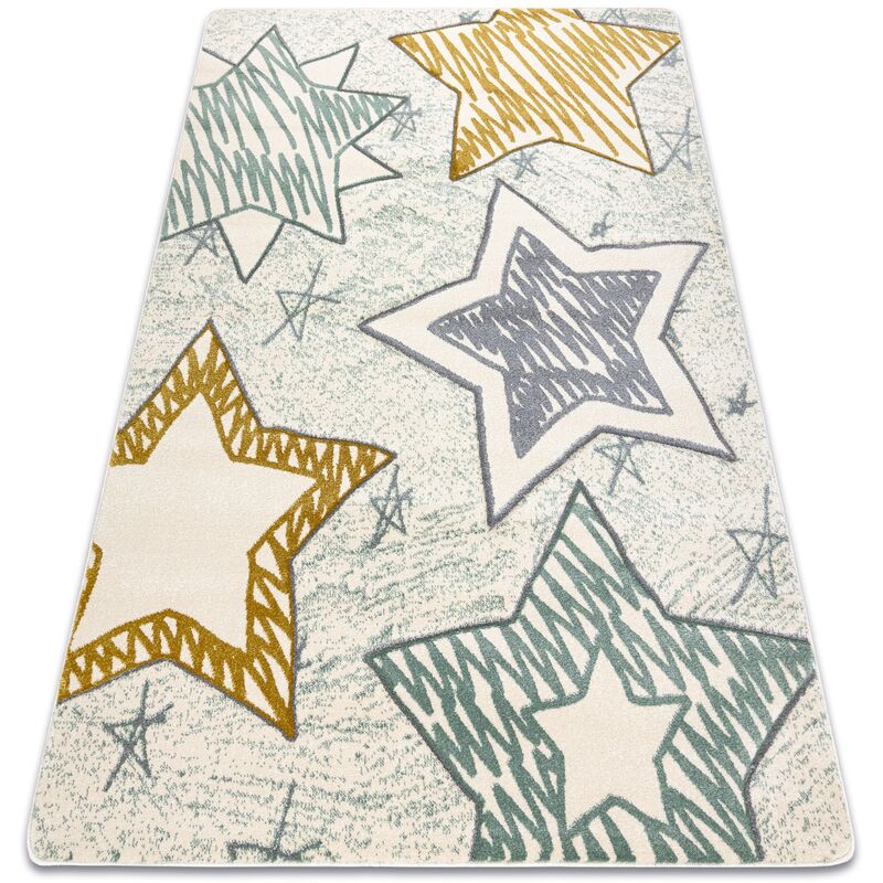 Carpet PETIT STARS green green 180x270 cm