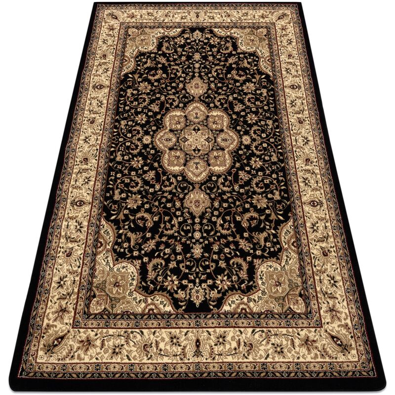 Carpet royal agy design 0521 black black 200x400 cm