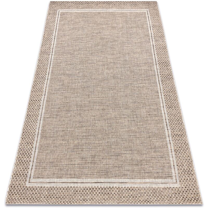 Rugsx - Carpet sisal boho 46201051 Frame beige beige 160x230 cm