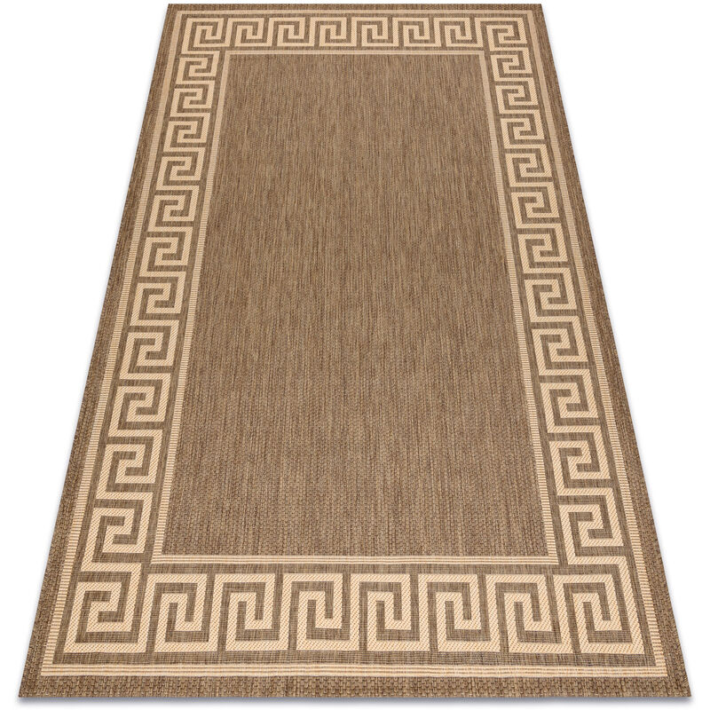 Rugsx - carpet sisal floorlux 20014 coffe / mais beige 60x110 cm