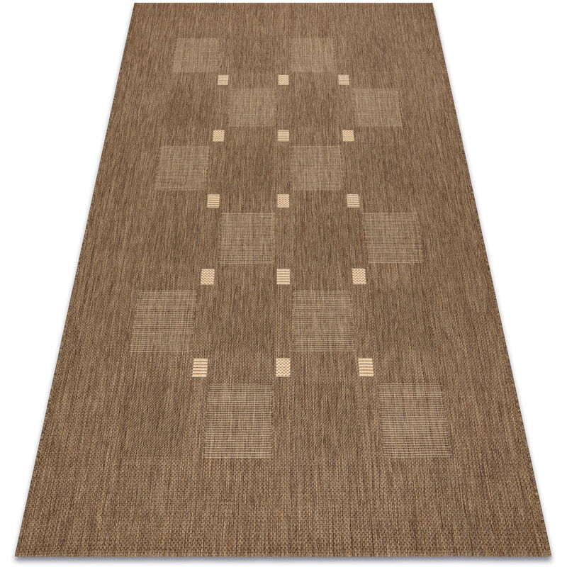 Carpet sisal floorlux 20079 coffee / mais brown 200x290 cm