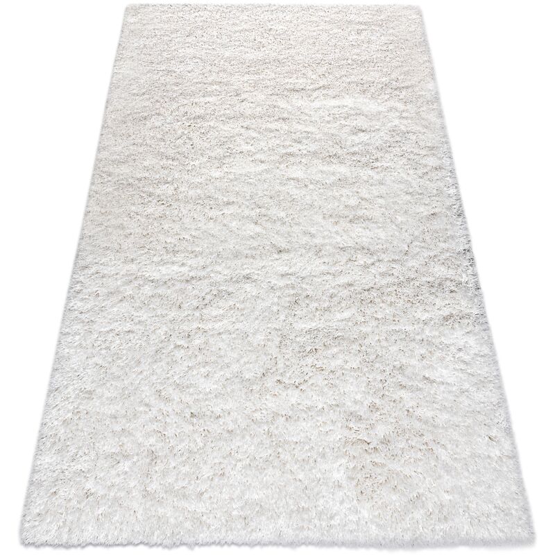 Carpet SUPREME 51201060 shaggy 5cm white white 140x200 cm