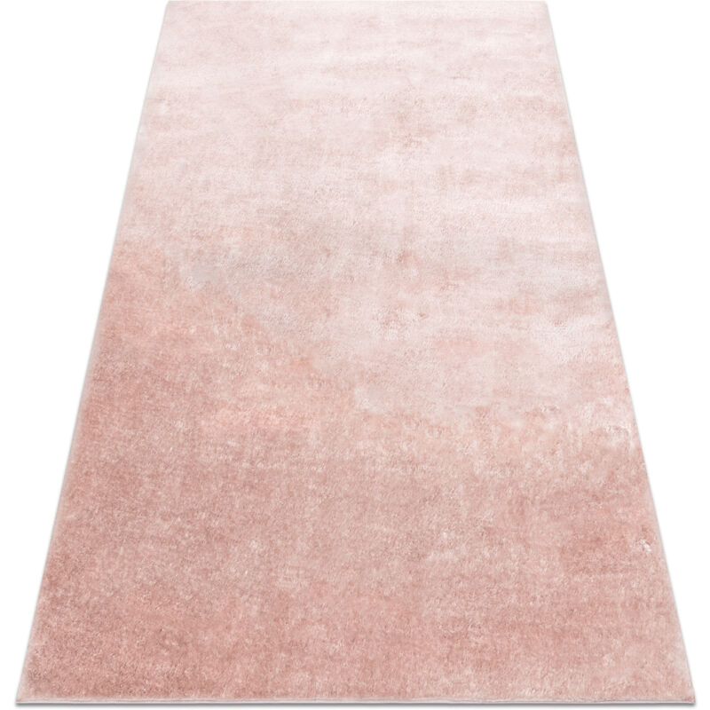 Rugsx - Carpet visco pink 8 plush, imitation of rabbit fur pink 80x150 cm