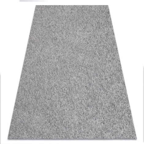 Carpet wall-to-wall ETON silver grey 100x250 cm