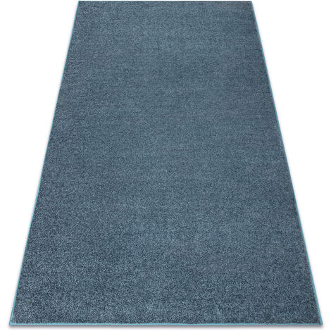 Carpet wall-to-wall INDUS navy blue 75 plain, MELANGE blue 100x200 cm