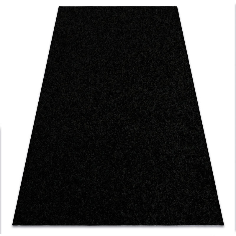 RugsX Wall-To-Wall Trendy Rug in Black | Size: 100 cm x 200 cm