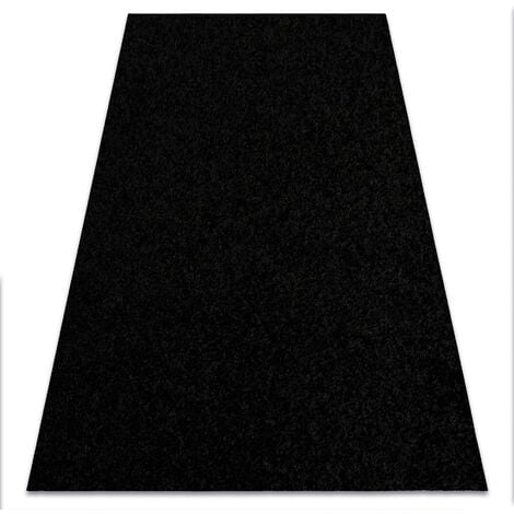 RUGSX Carpet - Wall-to-wall TRENDY 159 black black 100x200 cm