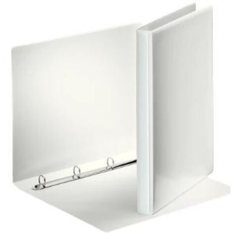 Carpeta canguro gama básica de Esselte 16 mm, mecanismo de 4 anillas redondas. 2 bolsillos exteriores. A4.
- Carpeta de presentación Essentials de Ess