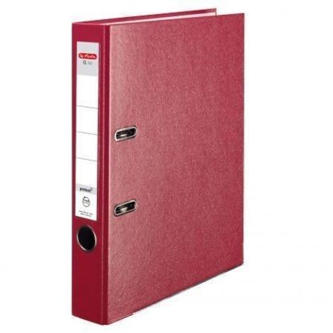 Carpeta de anillas Herlitz A4/50 mm roja