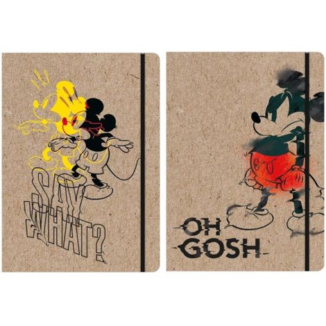 Carpeta elástica A4 de Mickey Mouse Kraft