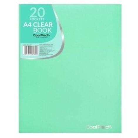Carpeta elástica Coolpack A4 - Verde pastel - Organización de documentos