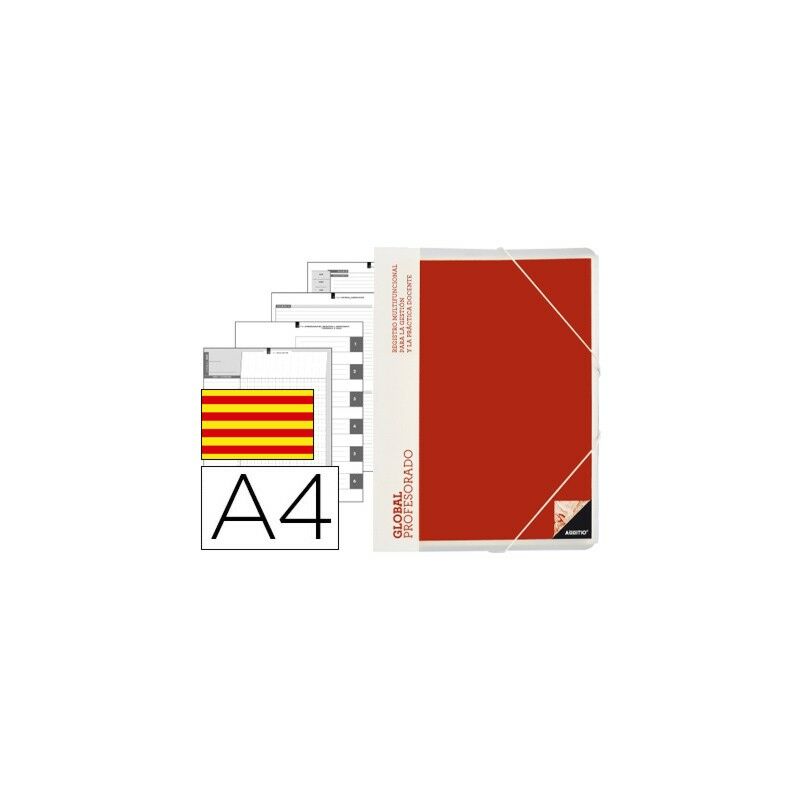 

Additio - Carpeta global a4 con evalucion continua programacion tutoria y reuniones en catalan