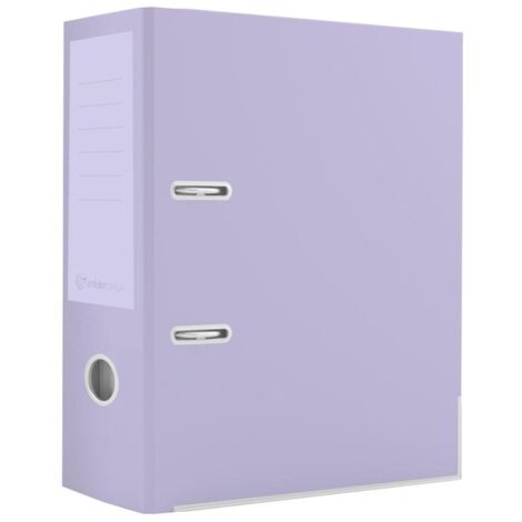 Carpeta INTERDRUK A4 75 mm - Lila Pastel - Organización de Documentos