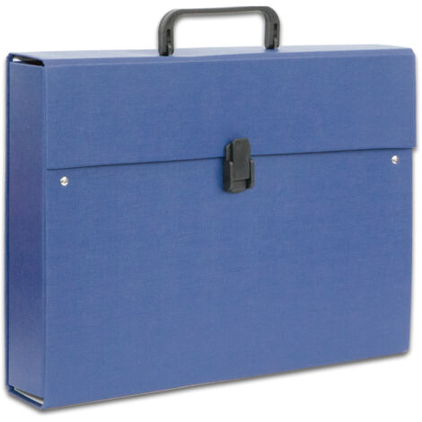 Carpeta Maxi PENMATE A4 - Azul Marino, PVC, 6,5 cm