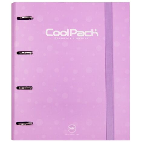 Carpeta PATIO A4 morada - 120 hojas, 4 separadores