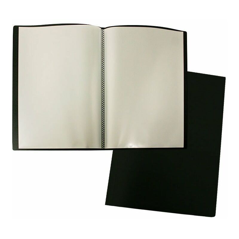 

Carpeta Pp 20 Fundas A4 Negro