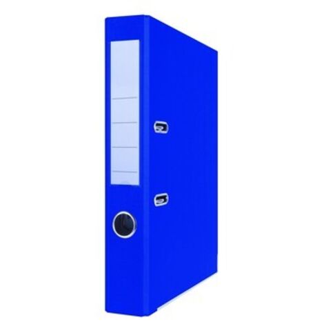 Carpeta Selgros111 A4 con riel - azul, 55 mm