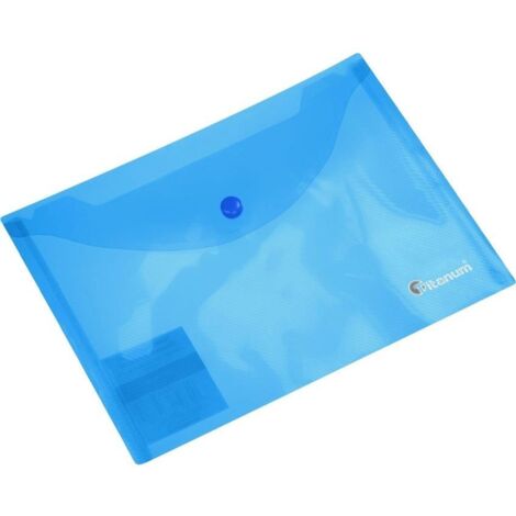 Carpeta sobre A5, azul transparente