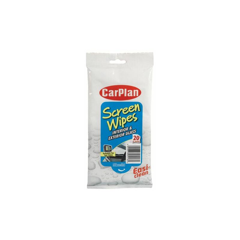Screen Wipes (Pouch of 20) C/PCSW015