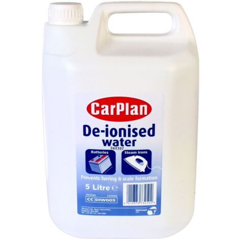 CarPlan DIW005 De-ionised Water 5L DIW005 C/P1519