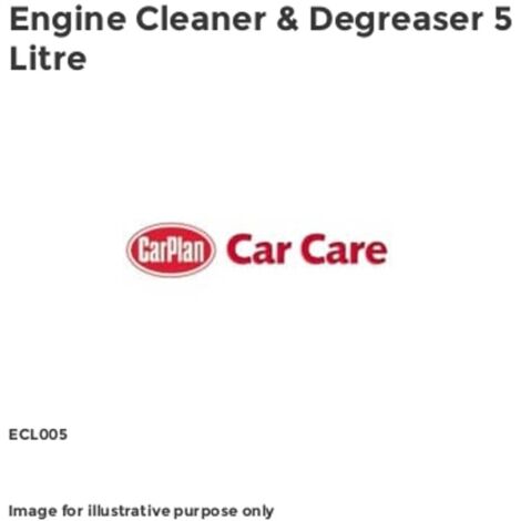 CarPlan ECL005 Engine Cleaner & Degreaser 5 litre C/PECL005