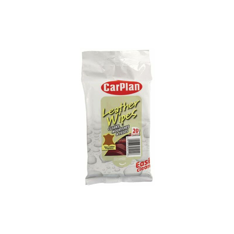 Leather Wipes (Pouch of 20) C/PLVP020