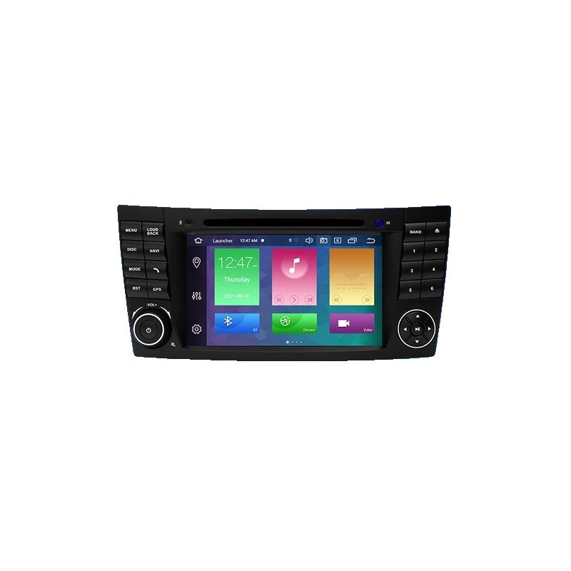 Carplay Android11, autoradio 4 Go, Mercedes Classe E W211, caméra Carplay OBD 64 Go