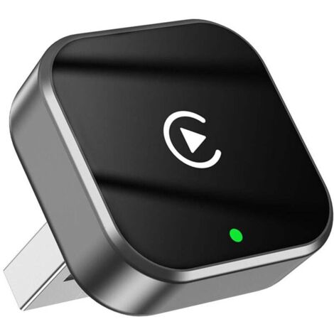 CarPlay sans Fil 2 en 1 pour Apple CarPlay/Android Auto,Mini Adaptateur sans Fil pour iPhone/Android et Plus de 927+ Voitures,Bluetooth 5.3 et WiFi 6,sans décalage,Plug and Play,Connexion Automatique,