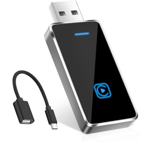 Kit Mains Libres Bluetooth 5.3 - 20h D'Appel - Compatible Siri/Google - Pour Voiture Et Bureau