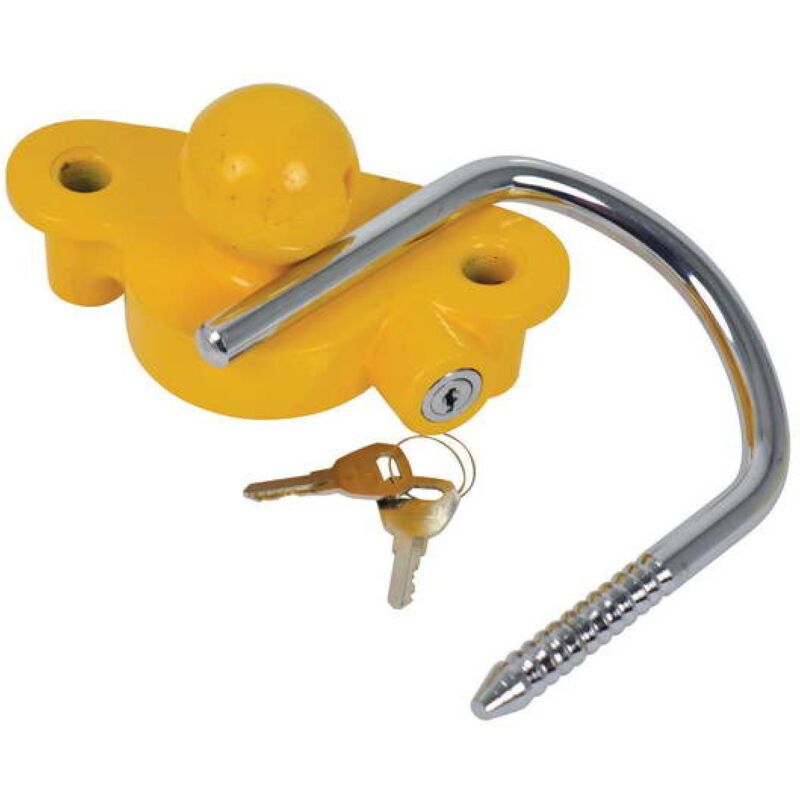 Carpoint - serrure a cylindre pour attelage de remorque