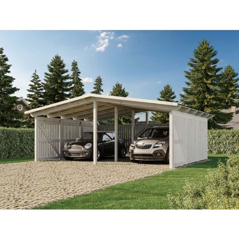 Eden Partenaire Jardin - Garage en bois double pente Basic