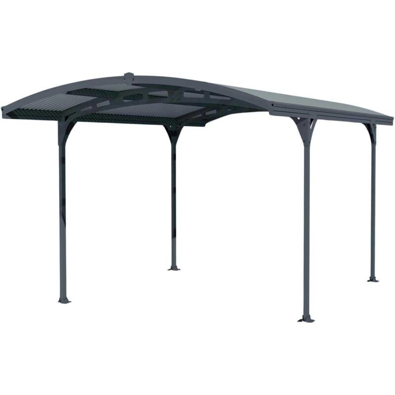 Palram - Carport en aluminium et polycarbonate Atlas