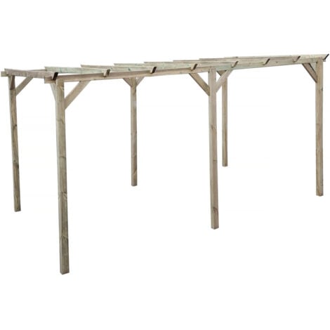 HABITAT ET JARDIN Carport "Sunny" aus Holz 3 x 5 m