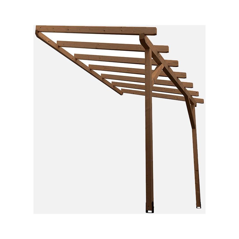 Carport en bois pour voiture valango