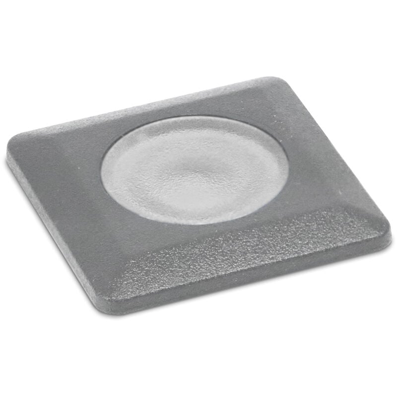 Novolux - Encastrement mural / sol rain Square Opal IP67 G9 led Bulb 1.70W 170lm CRI80 3000K Gris