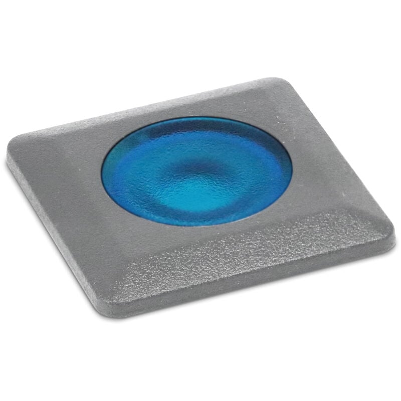 Encastrement mural / sol rain Square Blue IP67 G9 led Bulb 1.70W 170lm Gris