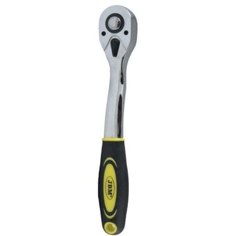 Carraca cromada de 72 dientes 1/2 255mm JBM 53100