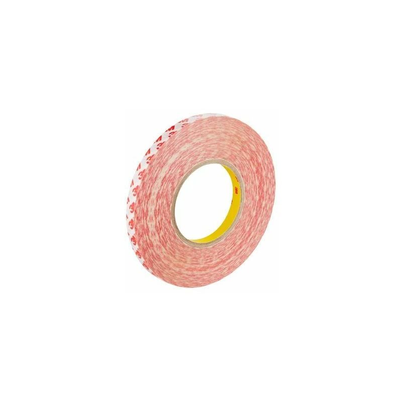 3M - Carré adhésif double faceGPT Transparent GPT-020P, 19mm x 50mm x 0.2mm ( Prix pour 1 )