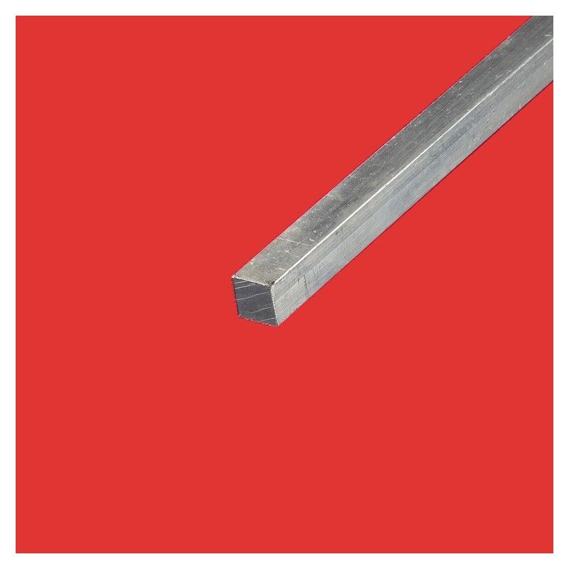 Fer carré alu 12x12 mm Longueur - 3 metres