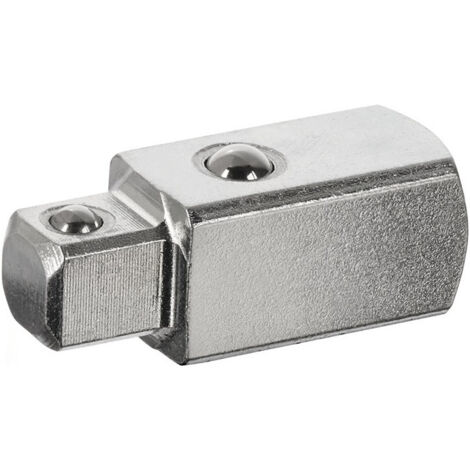 Carré traversant.Taille.1/4 pouce L.25mm avec serrure à bille GEDORE
