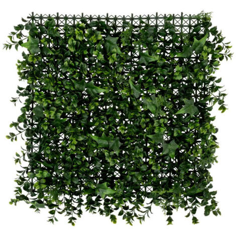 Carré Végétal Artificiel Herbe "Izy" 50cm Vert