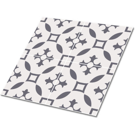 Carreaux autocollants PVC, Carrelage PVC adhésif - 30x30cm - Kit de 9 - Modèle Du Moyen-Orient, Stickers carrelage carreaux