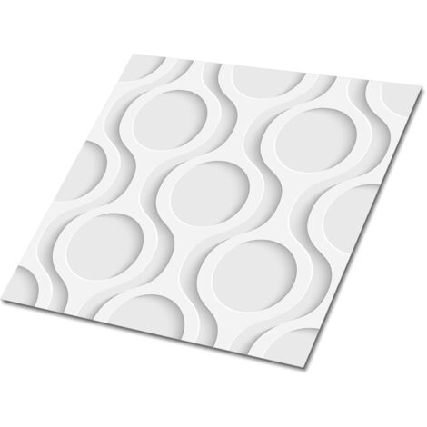 Carreaux autocollants PVC, Carrelage PVC adhésif -  30x30cm - Kit de 9 - Style Moderne, Stickers carrelage carreaux
