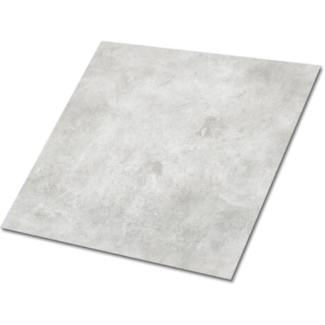 Carreaux autocollants PVC, Carrelage PVC adhésif -  30x30cm - Kit de 9 - Texture Béton, Stickers carrelage carreaux