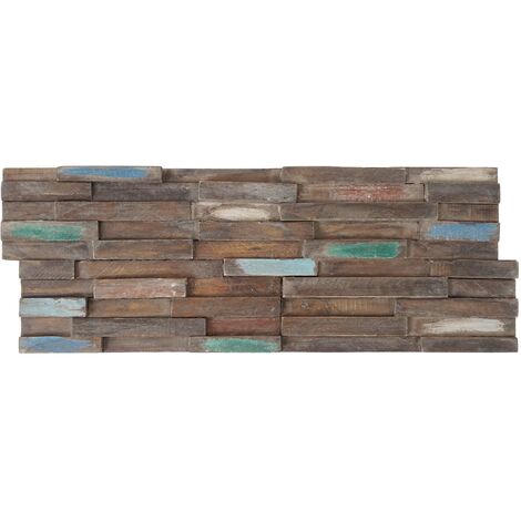 Carreaux muraux de style mosaïque 10x 20x54cm 20x54cm 1MQ dans le bois vintage