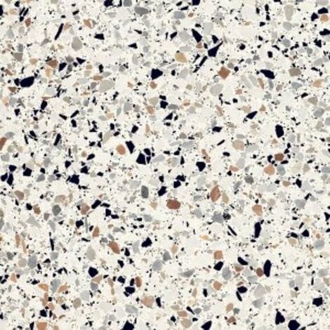 Carrelage à motif effet terrazzo 20x20 cm BIANCO MICRO - 1.16 m²