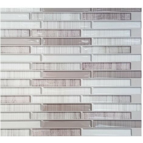 Carrelage Adhesif 3d Listel Beige - Access Deco